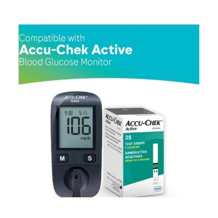 Buy Accu Chek Active Strips 25 Online at Classic Medico