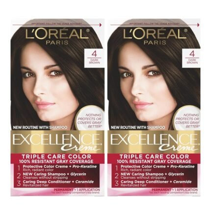 Buy Loreal Ex 4 Dark Brown Online at Classic Medico