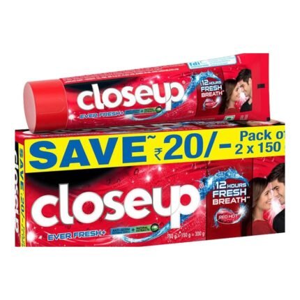 Buy Closeup Paste Red 150+150Gm Online at Classic Medico