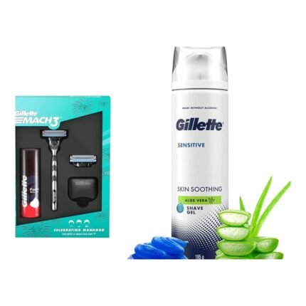 Buy Gillette Mach3 Soothing Gel 195G Online at Classic Medico