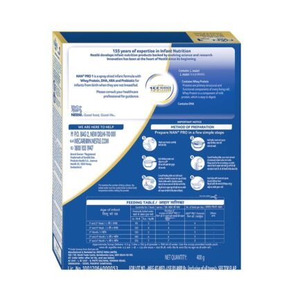 Buy Nestle Pre Nan 400G Online at Classic Medico