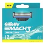 Buy Gillette Mach3 Cartridge 12 Online at Classic Medico