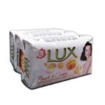 Buy Lux Soap Peach & Cream 3+1 Online at Classic Medico
