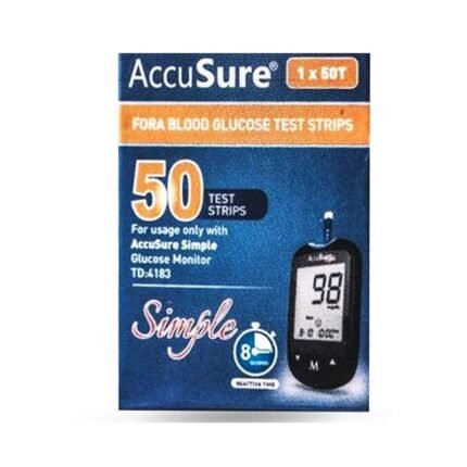 Buy Accusure Simple Strips 50 Online at Classic Medico
