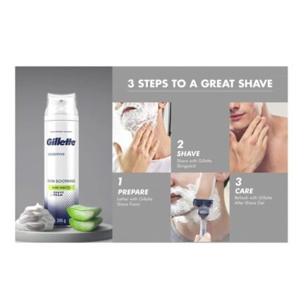 Buy Gillette Foam Deep Clean 245G Online at Classic Medico
