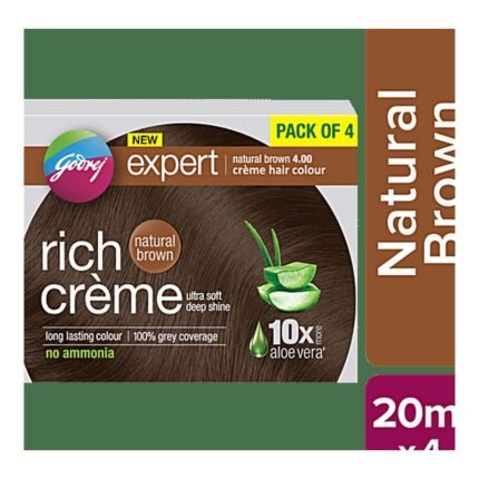 Buy Godrej Exp Creme Natural Brown Sachet Online at Classic Medico