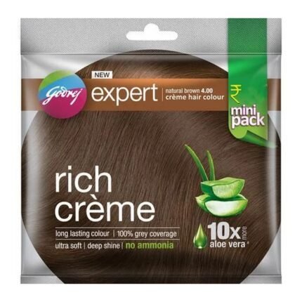 Buy Godrej Exp Creme Natural Brown Sachet Online at Classic Medico