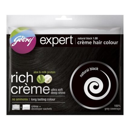 Buy Godrej Exp Creme Natural Black Sachet Online at Classic Medico