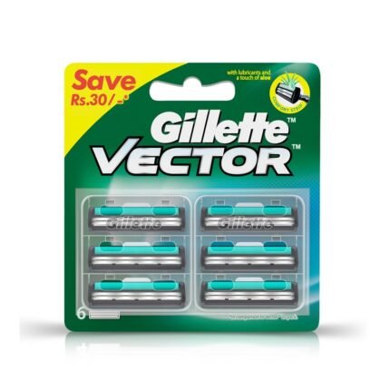 Buy Gillette Vector Blades 6 Online at Classic Medico