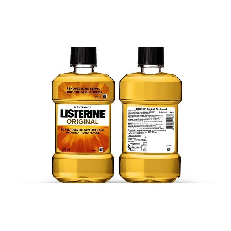 Buy Listerine Original 500Ml Online at Classic Medico
