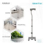 Buy Vissco Walking Stick Quadripod L Online at Classic Medico