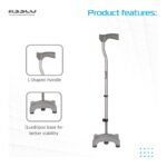 Buy Vissco Walking Stick Quadripod L Online at Classic Medico