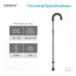 Buy Vissco Walking Stick Single U Online at Classic Medico