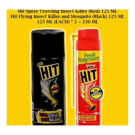 Buy Hit Mosquitoes 125Ml Black Online at Classic Medico