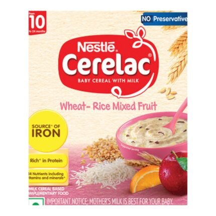 Buy Nestle Cerelac 3 Wheat Rice Mixed Fruits 300G Online at Classic Medico