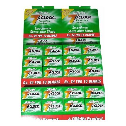 Buy Gillette 7 Oclock P Ii Blades 5 Online at Classic Medico