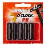 Buy Gillette 7 Oclock P Ii Blades 5 Online at Classic Medico
