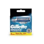 Buy Gillette Mach3 Turbo Blades 8 Online at Classic Medico