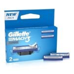 Buy Gillette Mach3 Turbo Blades 2 Online at Classic Medico