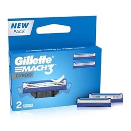 Buy Gillette Mach3 Turbo Blades 2 Online at Classic Medico