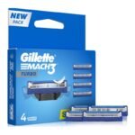 Buy Gillette Mach3 Turbo Sensitive Blades 4 Online at Classic Medico