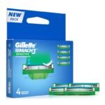 Buy Gillette Mach3 Turbo Sensitive Blades 4 Online at Classic Medico