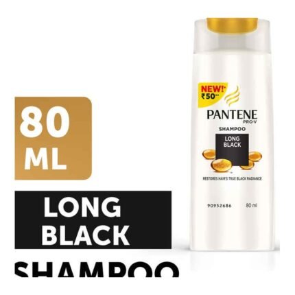 Buy Pantene Long Black Shampoo 80Ml Online at Classic Medico
