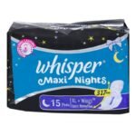 Buy Whisper Maxi Night Extra Heavy 15 Online at Classic Medico