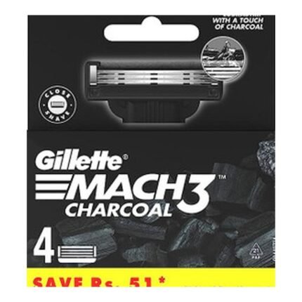 Buy Gillette Mach3 Razor Charcoal Online at Classic Medico