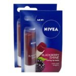 Buy Nivea Lipcare Blackberry Shine 4.8G Online at Classic Medico