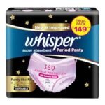 Buy Whisper Period Panty M-L (2) Online at Classic Medico