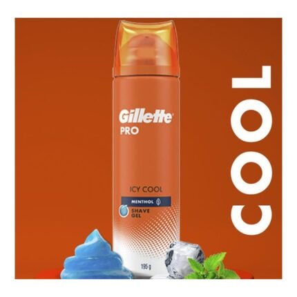 Buy Gillette Pro Shave Gel Icy Cool Menthol 195G Online at Classic Medico