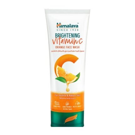 Buy Himalaya Brightening Vit C Orange Face Wash 100Ml Online at Classic Medico
