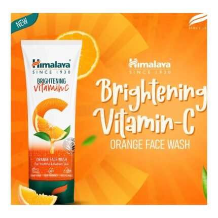 Buy Himalaya Brightening Vit C Orange Face Wash 100Ml Online at Classic Medico