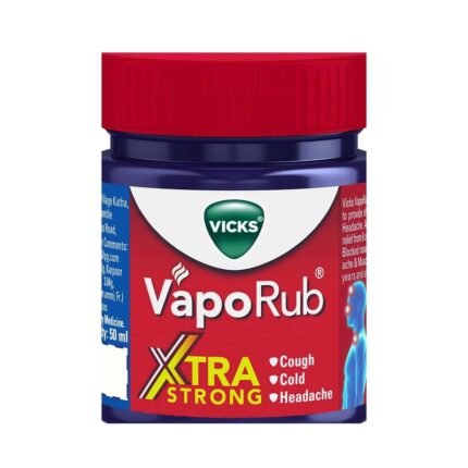 Buy Vicks Vaporub Xtra Strong 10Ml Online at Classic Medico