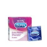 Buy Durex Extra Ribbed 3 Online at Classic Medico