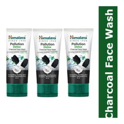 Buy Himalaya Pollution Detox Charcoal Face Wash 50Ml Online at Classic Medico