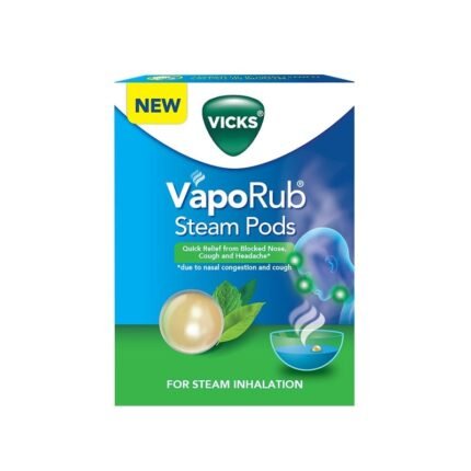 Buy Vicks Vaporub Steam Pods Online at Classic Medico
