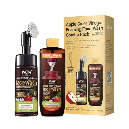 Buy Wow Apple Cider Face Wash 50Ml Online at Classic Medico