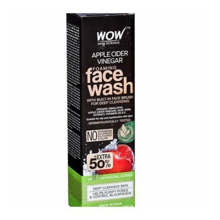 Buy Wow Apple Cider Face Wash 50Ml Online at Classic Medico