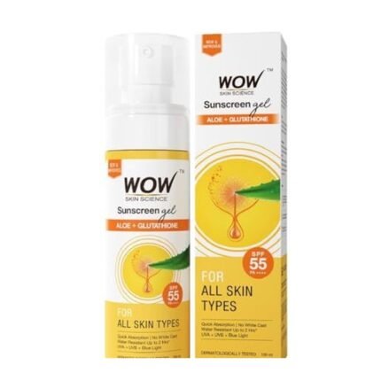Buy Wow Sunscreen Gel Spf 55 80Ml Online at Classic Medico