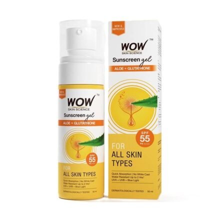 Buy Wow Sunscreen Gel Spf 55 80Ml Online at Classic Medico
