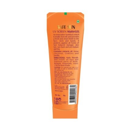 Buy Lotus Uv Screen Matte Gel Spf50 100Gm Online at Classic Medico