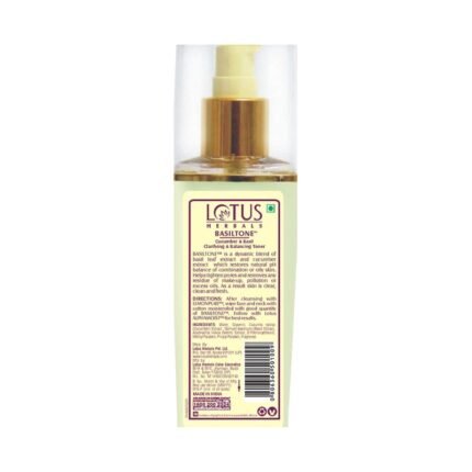 Buy Lotus Basiltone Toner 100Ml Online at Classic Medico