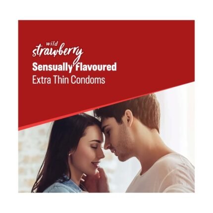 Buy Durex Extra Thin Wild Strawberry 3 Online at Classic Medico