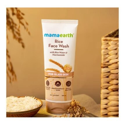 Buy Rice Face Wash 100Ml Mamaearth Online at Classic Medico