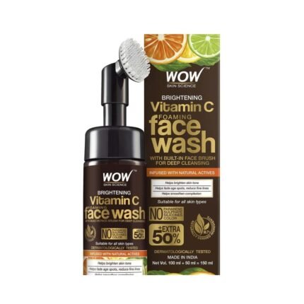 Buy Vitamin C Face Wash 80Ml Wow Online at Classic Medico