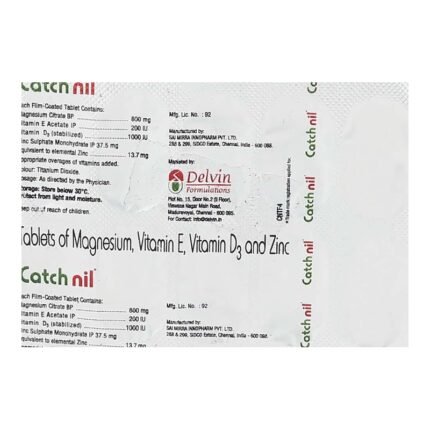 Buy CATCHNIL Online at Classic Medico
