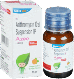 Azee 200 Dry Syrup 15Ml - View 1