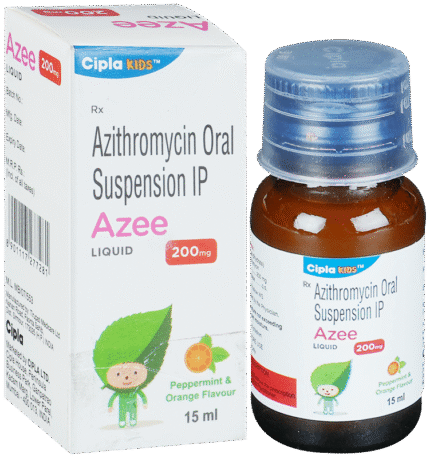 Azee 200 Dry Syrup 15Ml - View 1